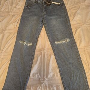 NEW! Dollhouse Brand Classic Blue DAD Style Jeans Bought From MACY'S